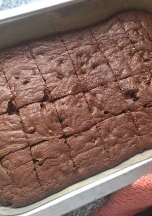 Una foto de Brownies de Nesquik