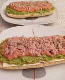 Tosta de aguacate y atún 😋