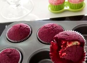 Φωτογραφία της συνταγής New York red velvet cupcakes