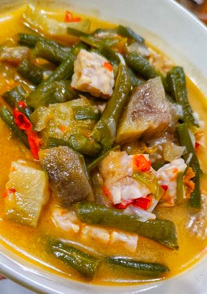 Foto resep Lodeh Terong Kacang Diet Friendly