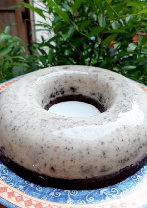 Foto resep Puding Coklat Oreo