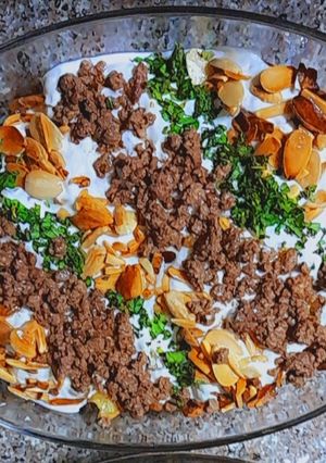 صورة لوصفة فتة المقدوس ♡