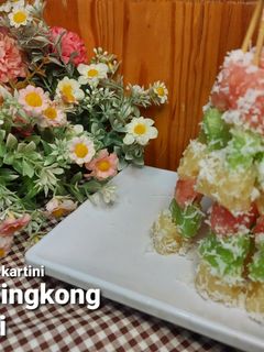 Foto resep Cenil Singkong Pelangi