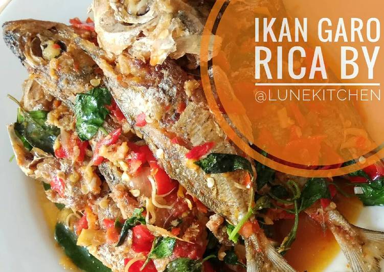 Langkah meracik Ikan Garo Rica yang simpel