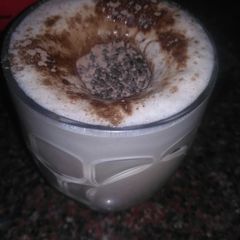 Hot coffee A picture of Hot coffee.