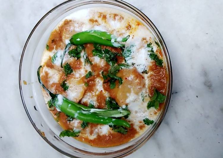 Steps to Prepare Speedy Gravy chaap