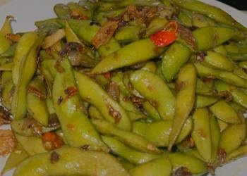 Masakan Populer Edamame bawang gurih pedas Enak Sempurna