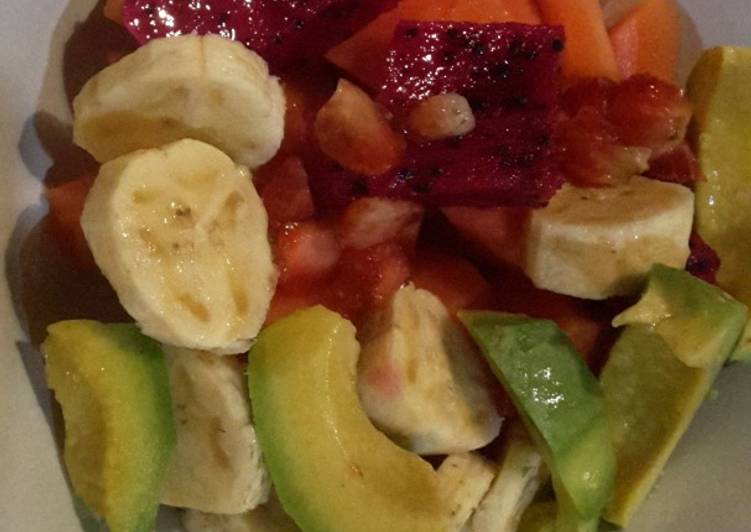 Langkah Mudah untuk Membuat Buah Campur, Lezat