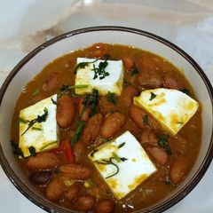 A picture of Rajma Paneer Masala.