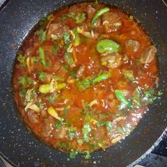 A picture of Special mutton dua karhai.