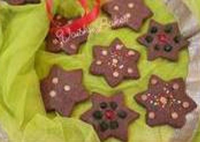 Christmas star Millet cookies