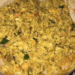 A picture of Andhra Style Egg Bhurji.