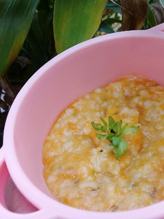 Foto resep Bubur Nasi Mix Wortel dan Seledri (MPASI 8m)