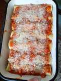 Canelones de verdura y ricota