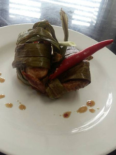 Foto resep Gai Hor Bai Toey (chicken fried in pandan leaves)