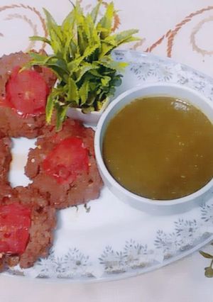 A picture of Chapli kabab #fastfood.