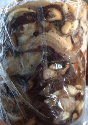 Hình của món Giò xào.