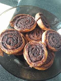 Kakaós csiga recept fotója