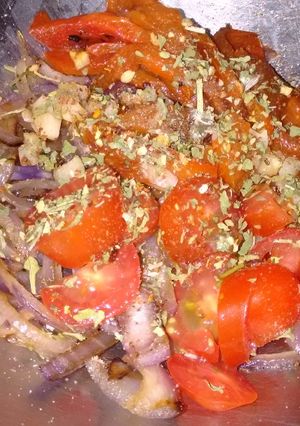 Una foto de Guarnición para hamburguesas y carnes