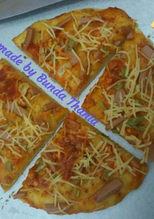 Foto resep Pizza Home Made simple mudah