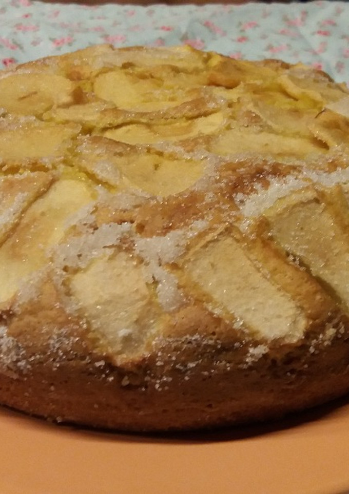 Una foto de Torta de manzana🍎💋