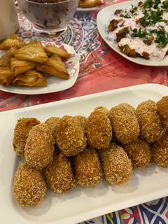 صورة لوصفة كفتة بطاطس بالدجاج