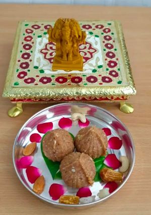A picture of Panchkhadya Modak.