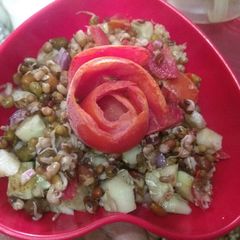 A picture of Sprout salad.