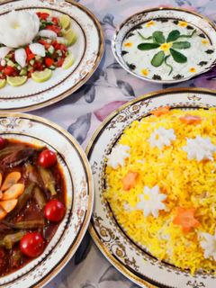 عکسی از دستور خورشت بامیه