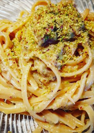 Foto di Linguine Tonno e Pistacchio