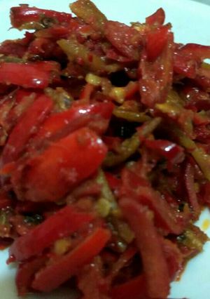 Foto resep Tumis kulit melinjo