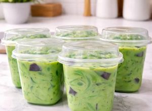 Foto resep Es Jelly Matcha