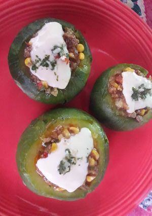 Una foto de Zapallitos rellenos!!