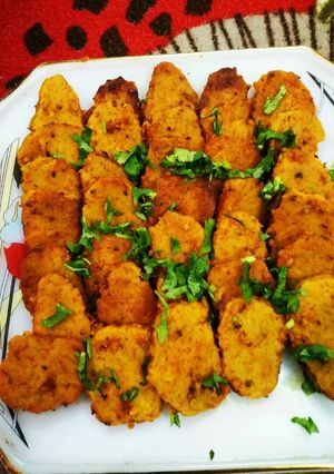A picture of Carrot or lauki patra.