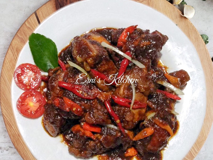 Resep Ayam Kecap Pedas Manis Anti Gagal