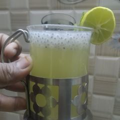 A picture of Gooseberry mint cooler.