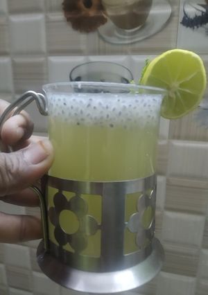 A picture of Gooseberry mint cooler.
