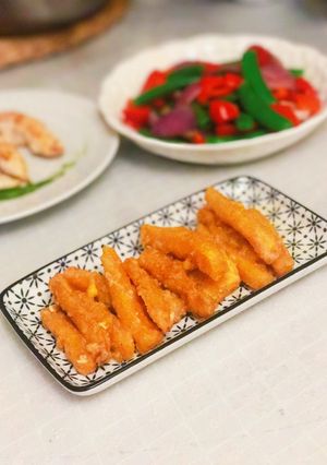 金沙南瓜條 的食譜成品照片