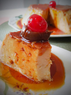 Una foto de Flan de huevo