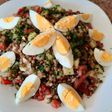 Ensalada de lentejas con verduras * receta saludable*