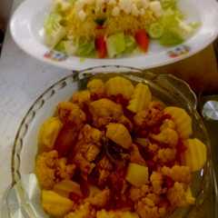 خورشت گل کلم با مرغ রেসিপির প্রধান ছবি