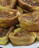 Rabanadas no forno