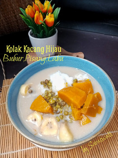 Foto resep Kolak Kacang Hijau,Bubur, Pisang, Labu