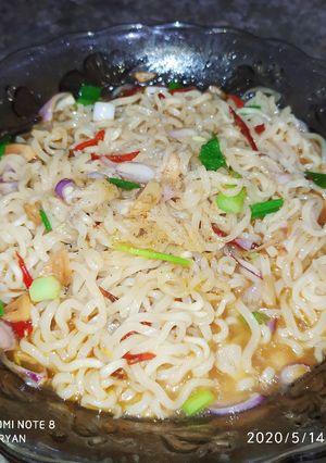 Foto resep Mie kuah bawang