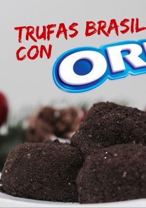 Una foto de Trufas brasileñas de oreo