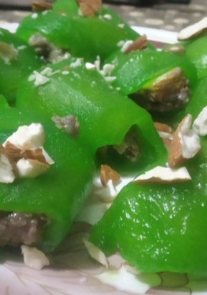 A picture of Meetha paan sweet.