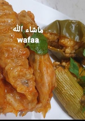 صورة لوصفة 21- محشي كوسا وفلفل رومي