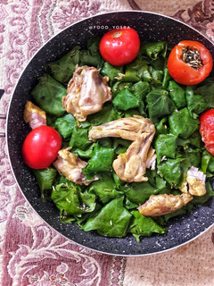 عکسی از دستور دلمه برگ مو