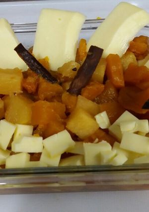 Una foto de Dulce de auyama con piña