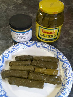 A picture of Grape Leaves.